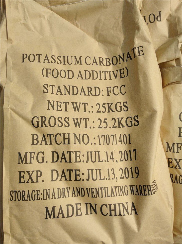 Potassium Carbonate bag
